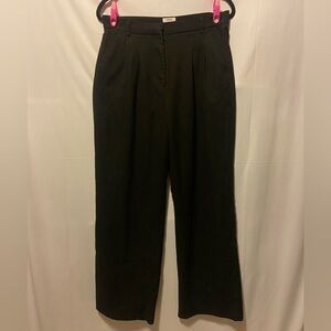 Ardene wide leg black pant